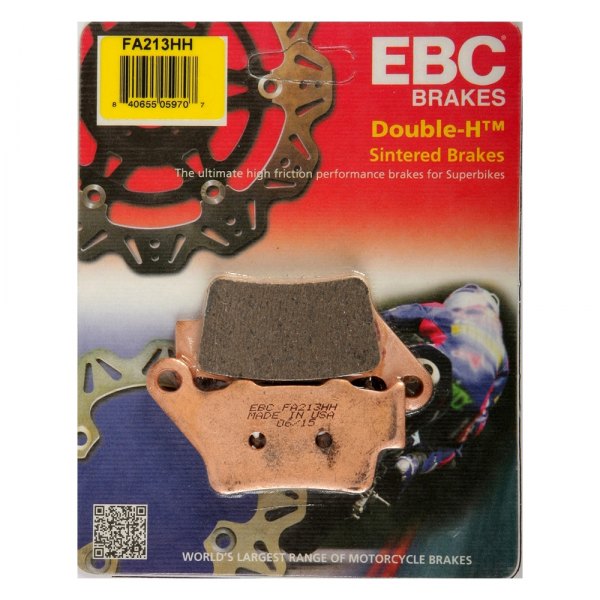 EBC Double-H Sintered Rear Brake Pads for Indian Scout (2017-2018) FA213HH
