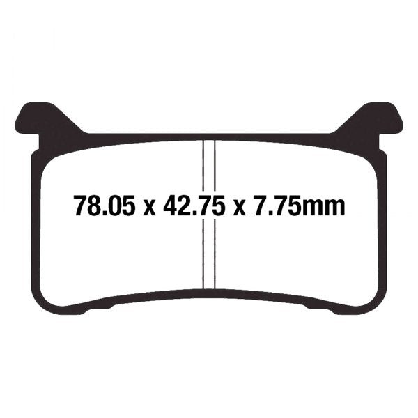 EBC Double-H Sintered Front Brake Pads for Honda CB 1000R (FA700HH) - Image 3