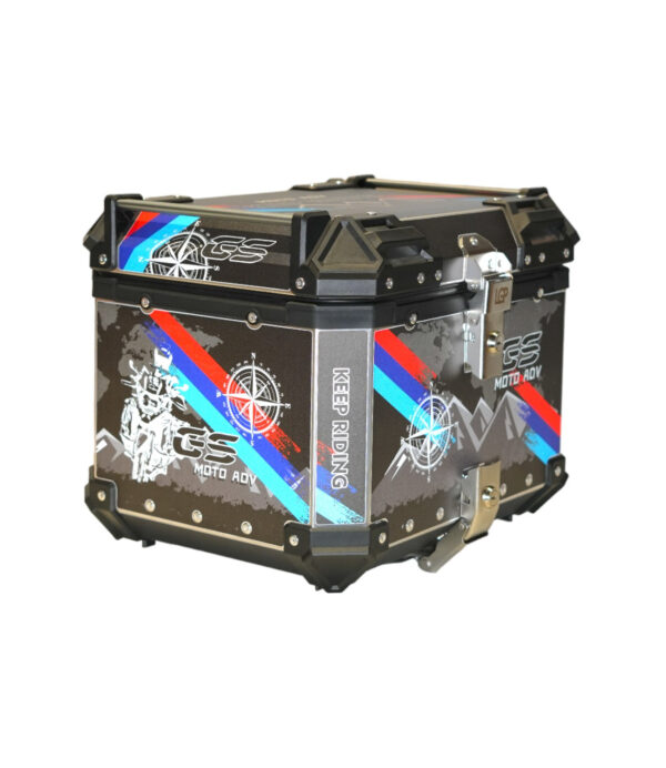 LGP Premium Aluminium Graphics 45 Litres Top Box - Image 12