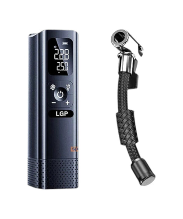 LGP Tyre Inflator T15B with Powerbank Option 4000 Mah Battery