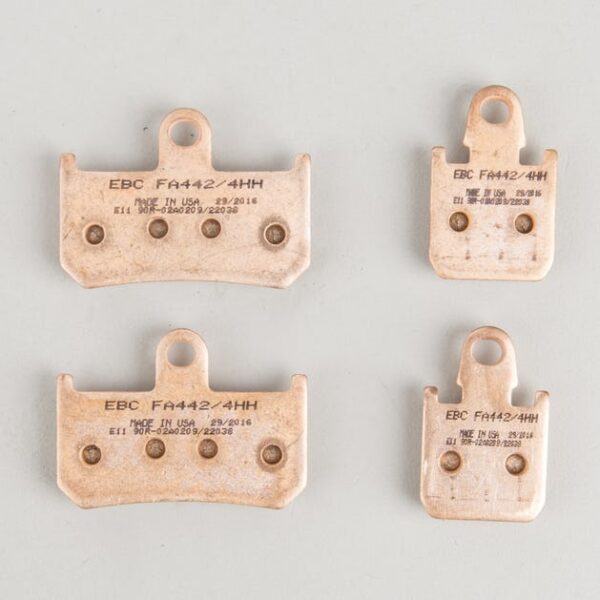 EBC Double-H Sintered Front Brake Pads for Yamaha YZF R1 (FA442/4HH) - Image 2