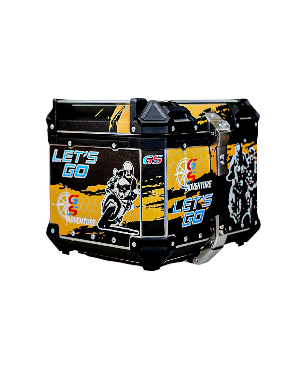 LGP Premium Aluminium GS Graphics 45 Litres Top Box - Image 2