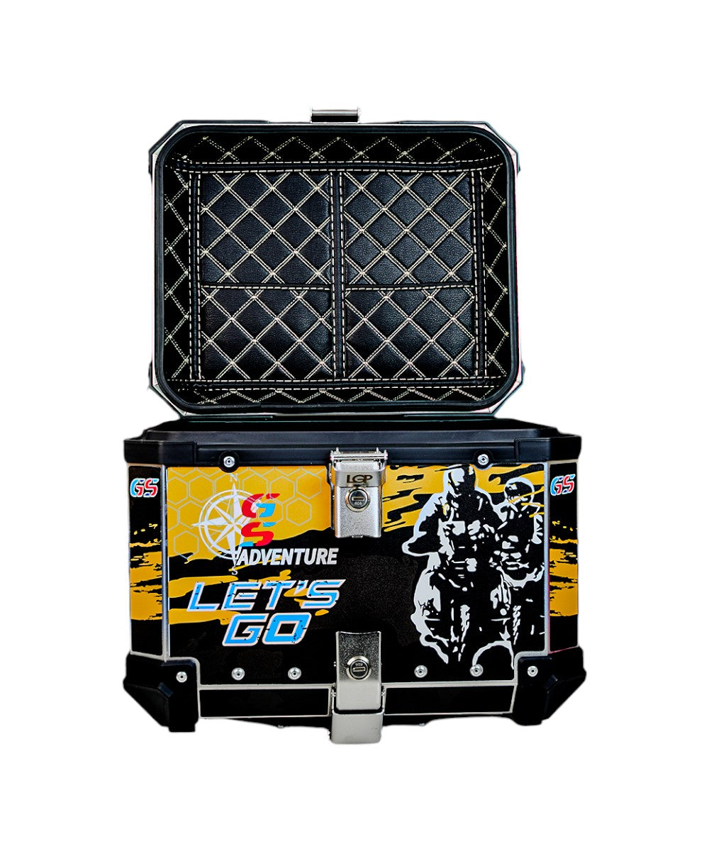 LGP Premium Aluminium GS Graphics 45 Litres Top Box - Image 5