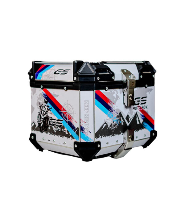 LGP Premium Aluminium Graphics 45 Litres Top Box - Image 3