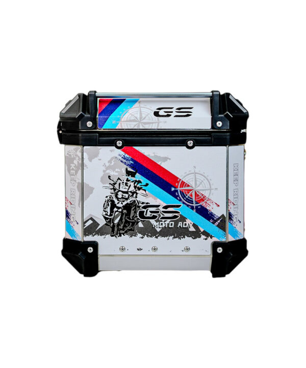 LGP Premium Aluminium Graphics 45 Litres Top Box - Image 5