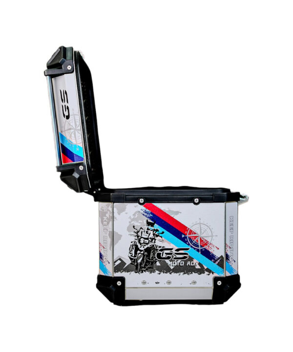 LGP Premium Aluminium Graphics 45 Litres Top Box - Image 9