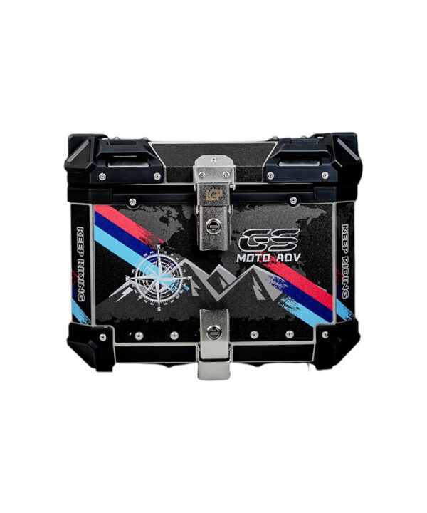 LGP Premium Aluminium Graphics 45 Litres Top Box - Image 2