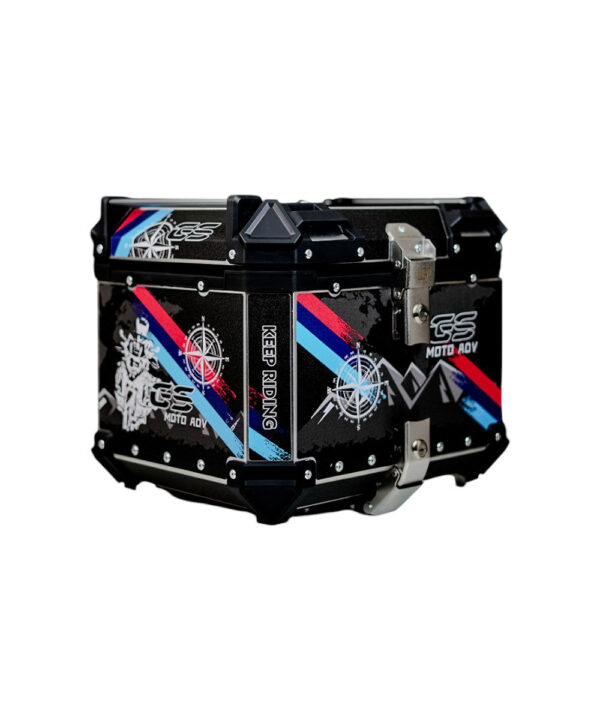 LGP Premium Aluminium Graphics 45 Litres Top Box - Image 4