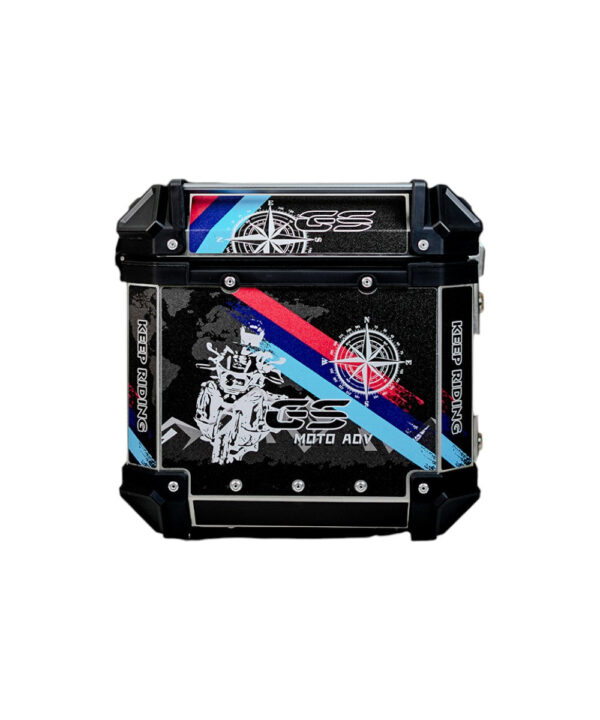 LGP Premium Aluminium Graphics 45 Litres Top Box - Image 6