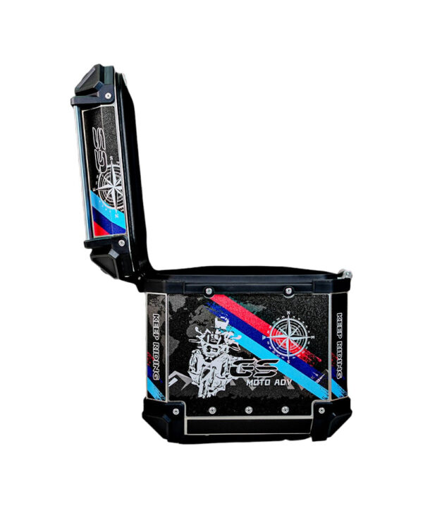 LGP Premium Aluminium Graphics 45 Litres Top Box - Image 10
