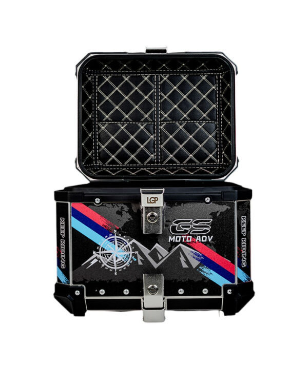 LGP Premium Aluminium Graphics 45 Litres Top Box - Image 8