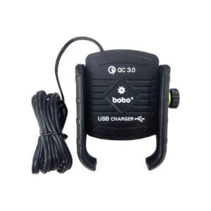 BOBO BM1 Motorcycle Phone Holder (with fast USB 3.0 charger)