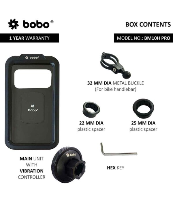 BOBO BM10H Pro Motorcycle Phone Holder - Image 6