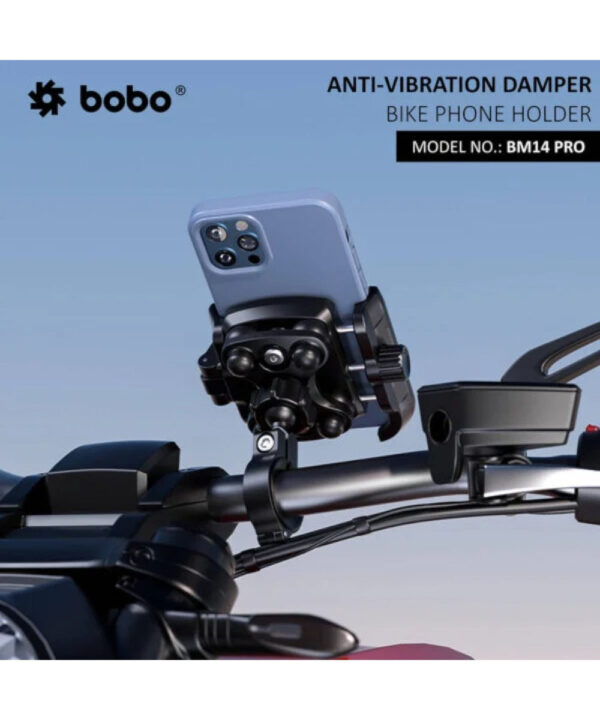 BOBO BM14 PRO X Quick Release with PRO X Vibration Controller Enhanced BM4 PRO Bike / Cycle Phone Holder Motorcycle Mobile Mount - Image 5