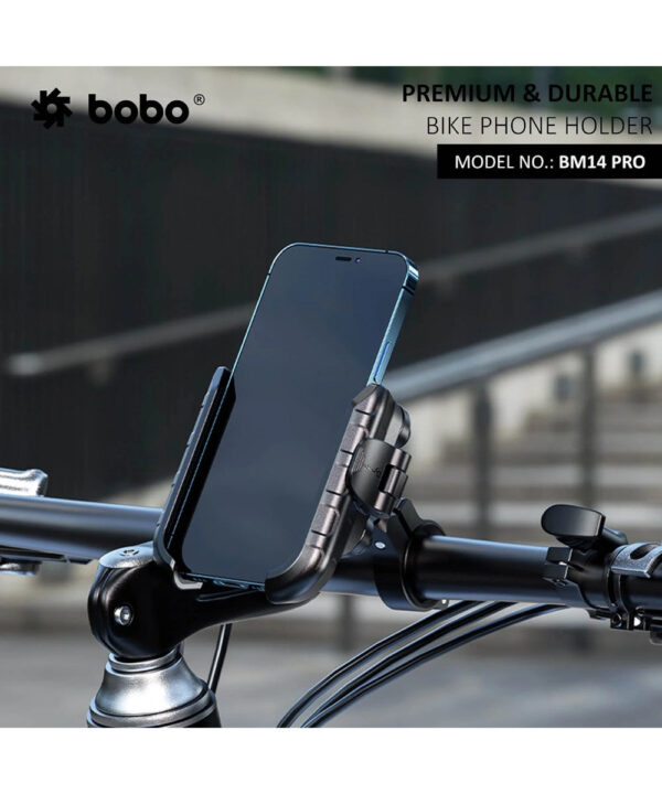 BOBO BM14 PRO X Quick Release with PRO X Vibration Controller Enhanced BM4 PRO Bike / Cycle Phone Holder Motorcycle Mobile Mount - Image 6