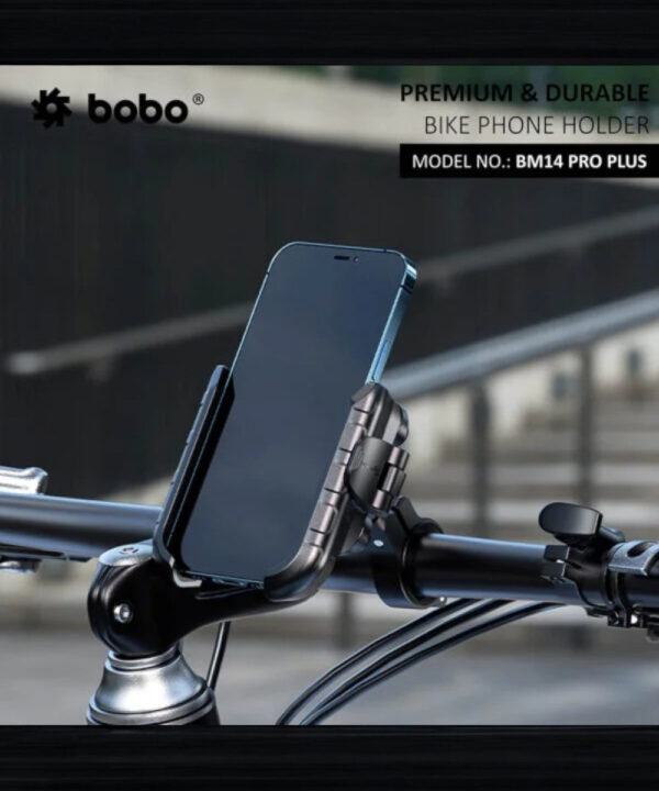 BOBO BM14 PRO PLUS Quick Release with PRO PLUS Vibration Damper Enhanced BM4 PRO PLUS Bike / Cycle Phone Holder Motorcycle Mobile Mount - Image 5