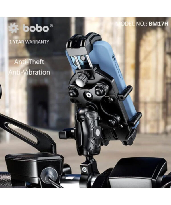 BOBO BM17 Anti-Vibration Bike / Cycle Phone Holder Motorcycle Mobile Mount - Image 6