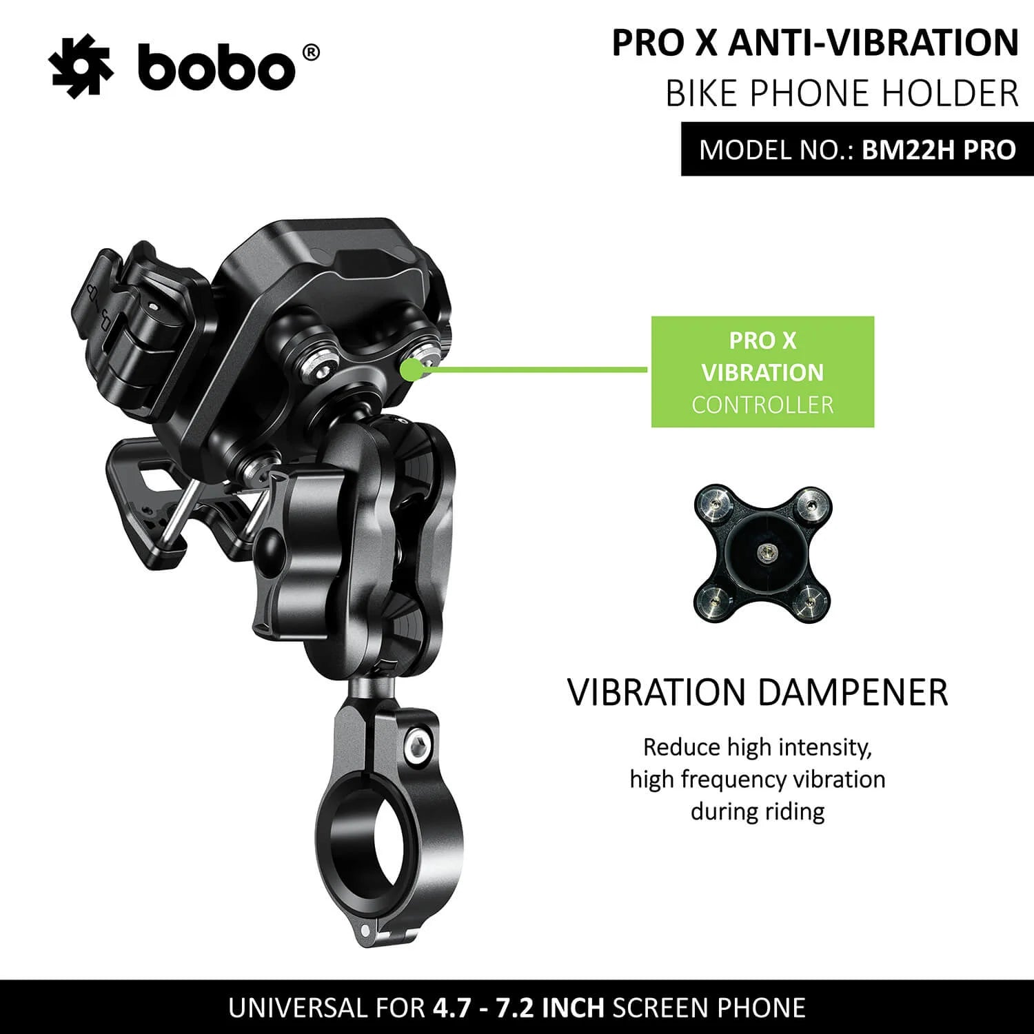 BOBO BM22H PRO Handlebar Mobile Mount - Image 2