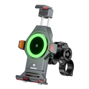 BOBO BM16 Motorcycle Phone Holder With Wireless Charger