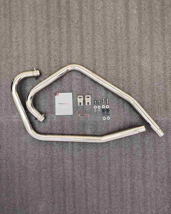 Powerage Performance Headers For Royal Enfield Continental GT / Interceptor 650 (Polish Finish) (Upto 2024)