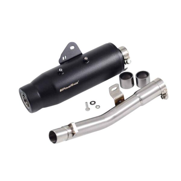 Powerage Exhaust Slip-On Exhaust for RE BEAR 650 with de-cat Pipe – OE Type