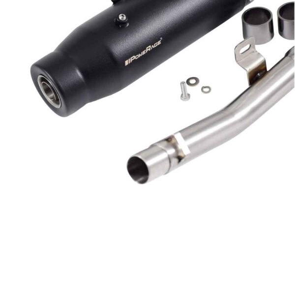 Powerage Exhaust Slip-On Exhaust for RE BEAR 650 with de-cat Pipe – OE Type - Image 3