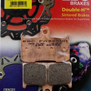 EBC Double-H Sintered Front Brake Pads for Indian Chief Vintage Spoke Wheel (FA347HH)