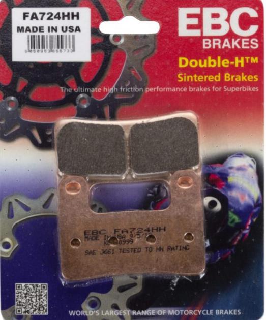 EBC Double-H Sintered Front Brake Pads for BMW R1250GS Adventure (FA724HH)