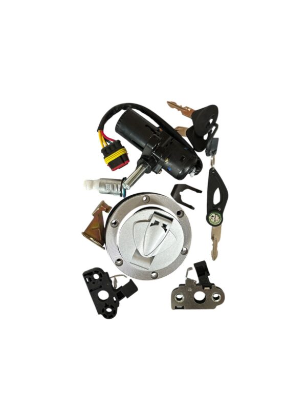 Benelli TNT 600 Lock Set – Ignition, Fuel Tank & Seat Lock with 2 Keys