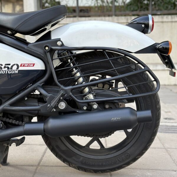 AEW Exhaust For Shotgun 650 Exhaust - Black - Image 3