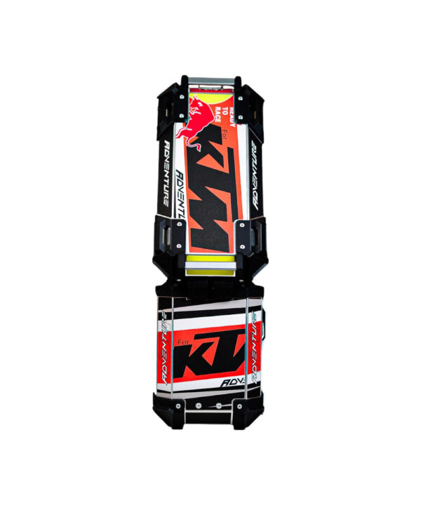 LGP Premium Aluminium KTM Graphics Top Box & Panniers - Image 11