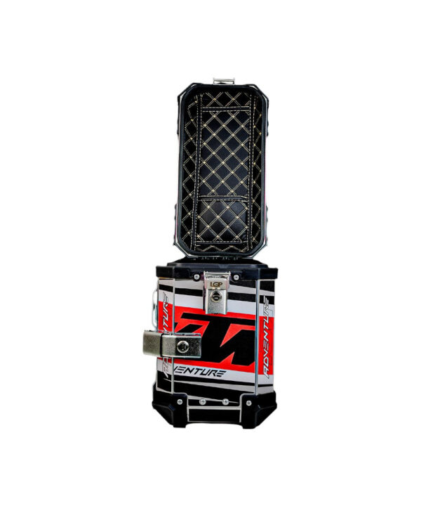 LGP Premium Aluminium KTM Graphics Top Box & Panniers - Image 10
