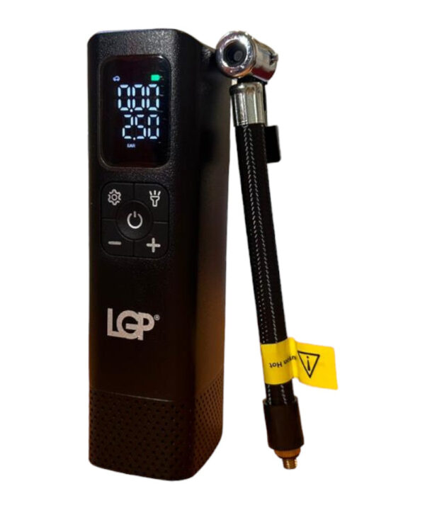 LGP Tyre Inflator T15B with Powerbank Option 4000 Mah Battery - Image 4