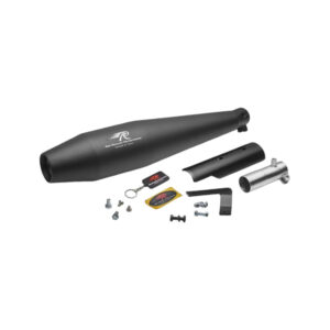 Red Rooster Performance Exhaust For Honda CB 350 H'ness - Pegasus - Black Matte