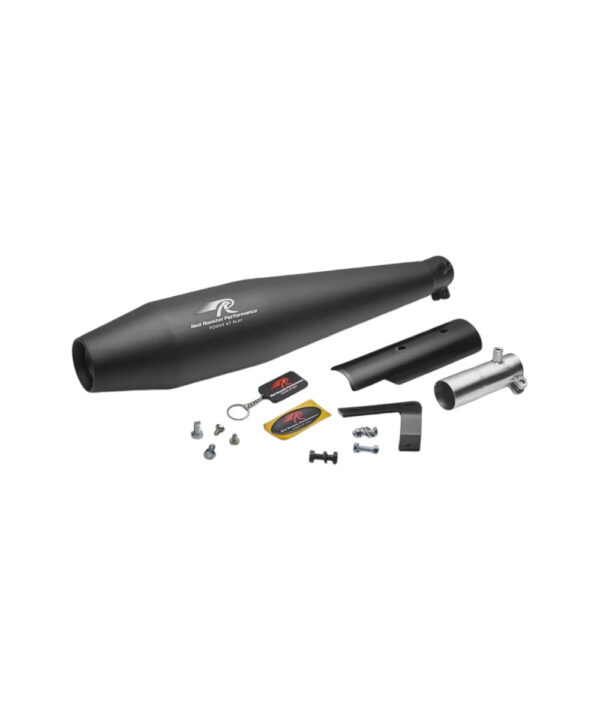Red Rooster Performance Exhaust For Honda CB 350 H'ness - Pegasus - Black Matte