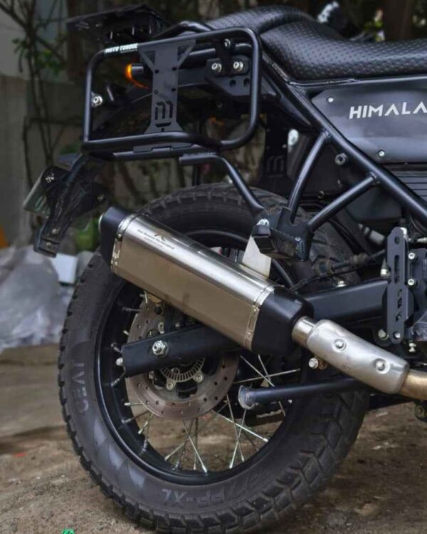 Red Rooster Performance Exhaust For Himalayan - Vertex - Matte - Image 3