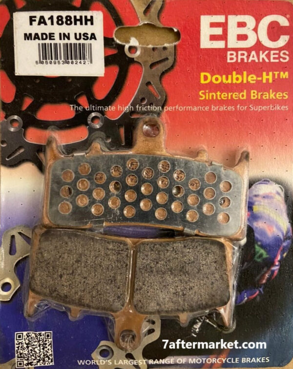 EBC Double-H Sintered Front Brake Pads for Suzuki Hayabusa 1999-2007 (FA188HH)