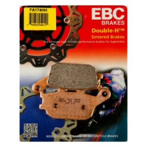 EBC Double-H Sintered Rear Brake Pads for Yamaha FZ1 Fazer (FA174HH)