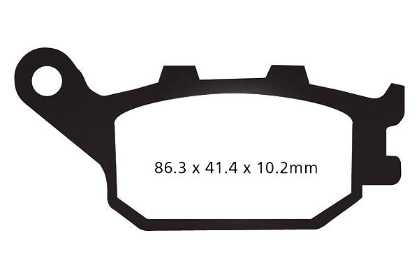 EBC Double-H Sintered Rear Brake Pads for Honda Africa Twin (2016 onwards) FA174HH - Image 3