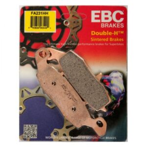 EBC Double-H Sintered Front Brake Pads for Kawasaki ER-6N (FA229HH + FA231HH)