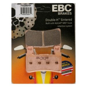 EBC Double-H Sintered Front Brake Pads for Harley Davidson Softail Breakout (FA296HH)