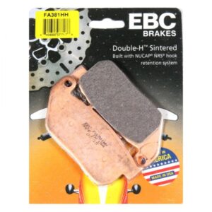 EBC Double-H Sintered Front Brake Pads for Harley Davidson Iron 883 (FA381HH)