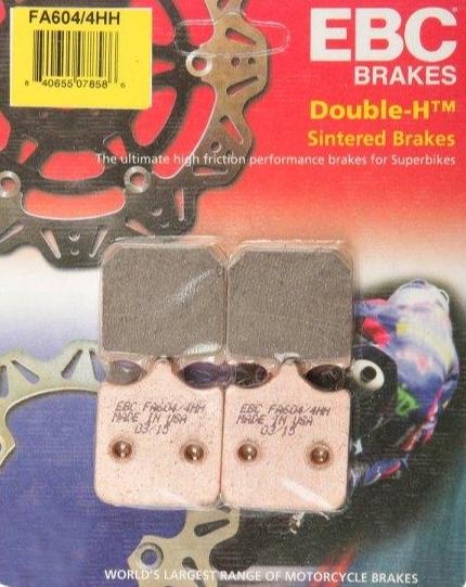 EBC Double-H Sintered Front Brake Pads for BMW S1000RR (2009-2018) FA604/4HH