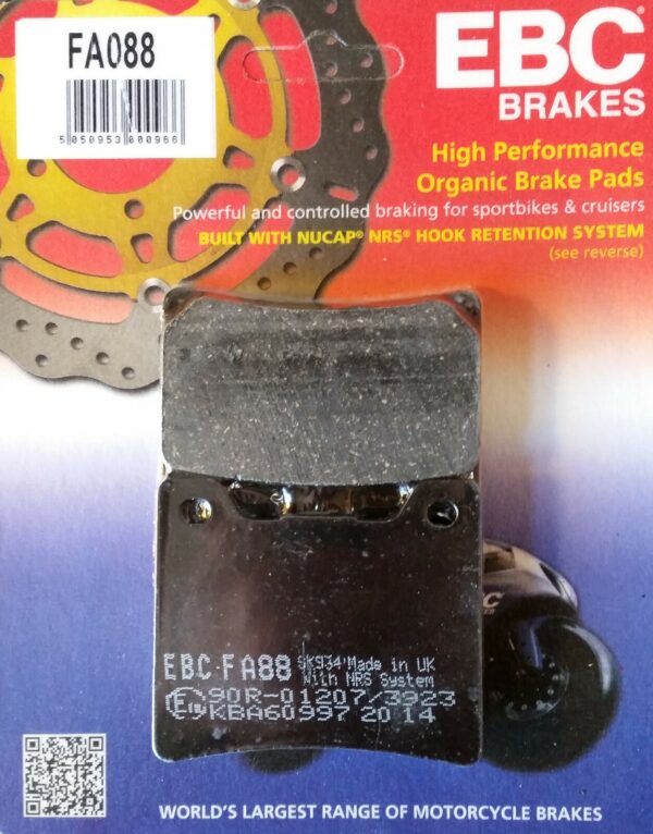 EBC Brake Shoes for Yamaha RD 350 (1983-1984) FA088