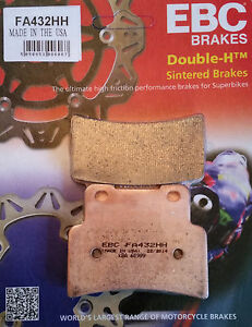 EBC Double-H Sintered Front Brake Pads for Aprilia Mana 850 GT (FA432HH)